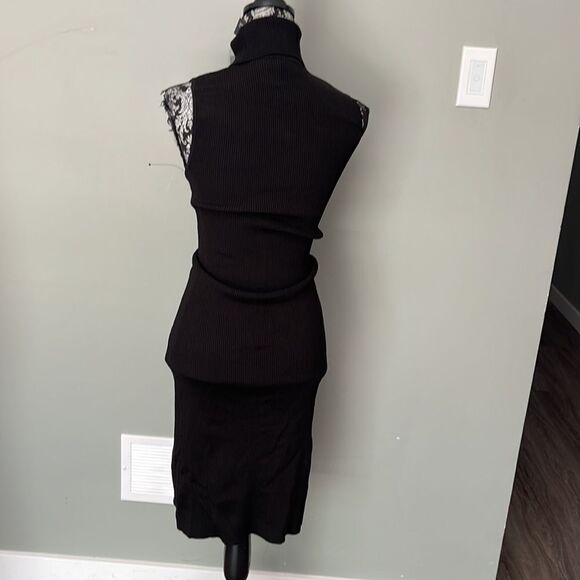 turtle neck black dress . NEW - Picture 3 of 5
